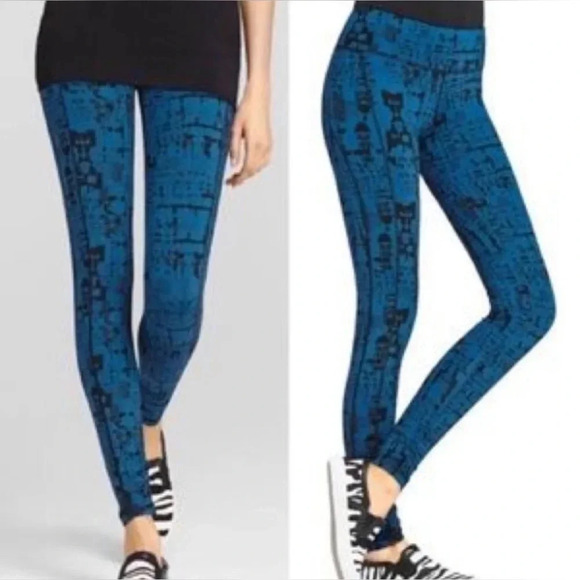 Cabi Leggings Womens Medium Patterned Cool Tech Skinny #963 Size Small - Picture 1 of 10